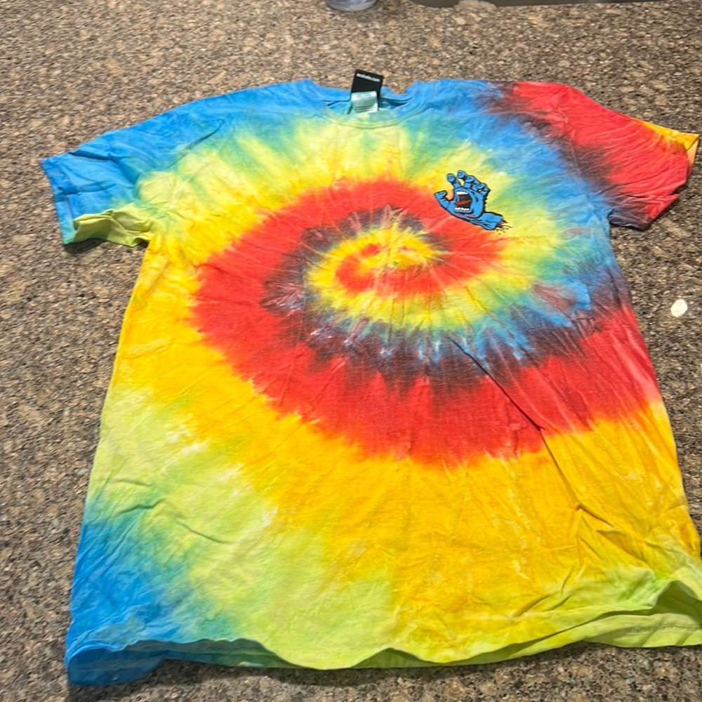 Santa Cruz tie dye shirt